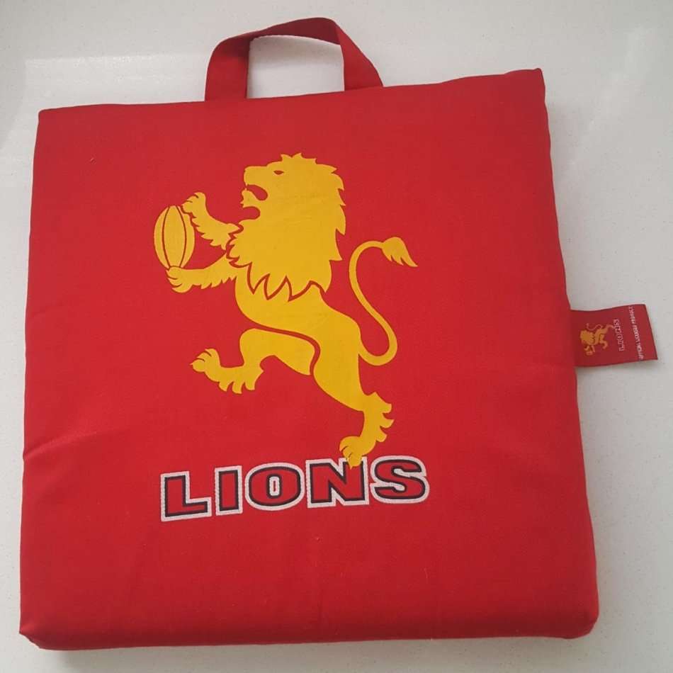 Lions Rugby Spectator Cushion