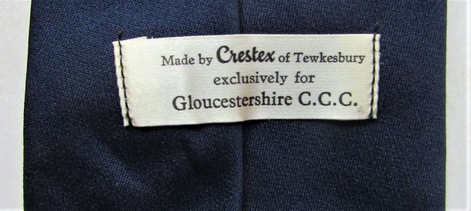 1973 Gloucestershire County Cricket Club Neck Tie