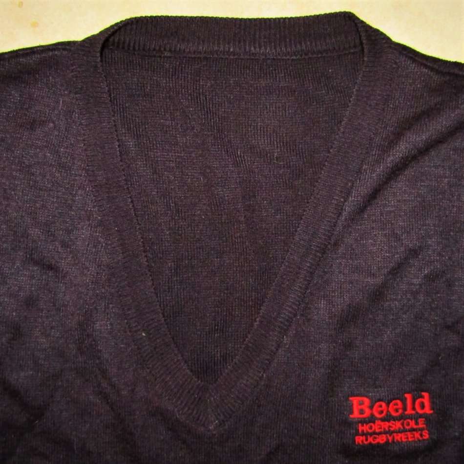 Old Beeld Hoërskole Rugby Reeks Pullover Jersey