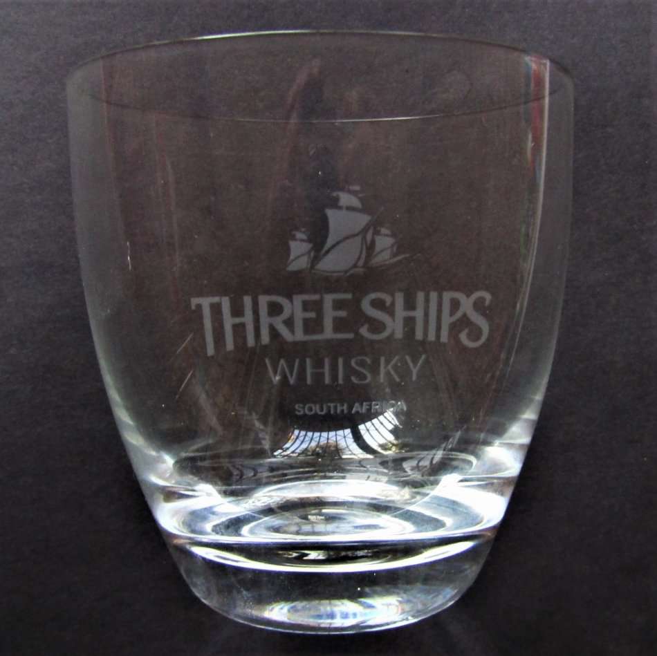 Three Ships Whisky Glass