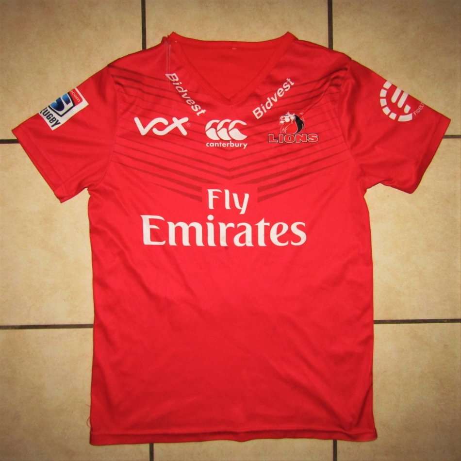 Old Lions Super Rugby Jersey - Small Size