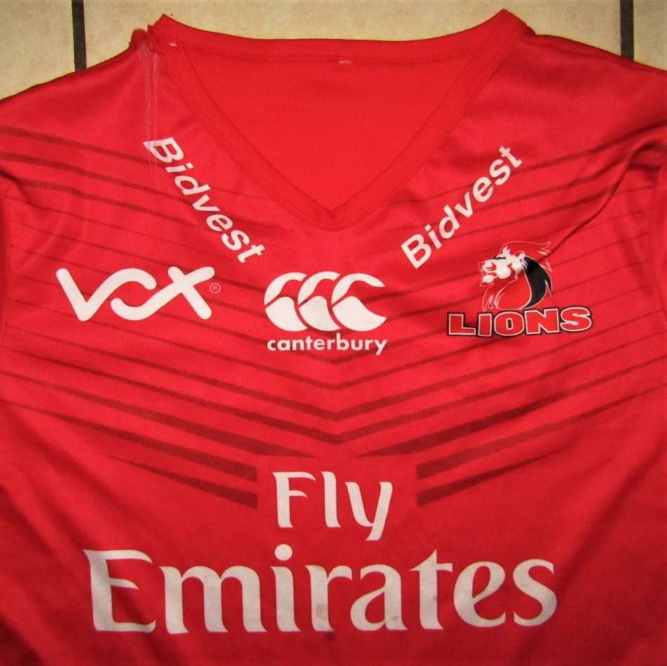 Old Lions Super Rugby Jersey - Small Size