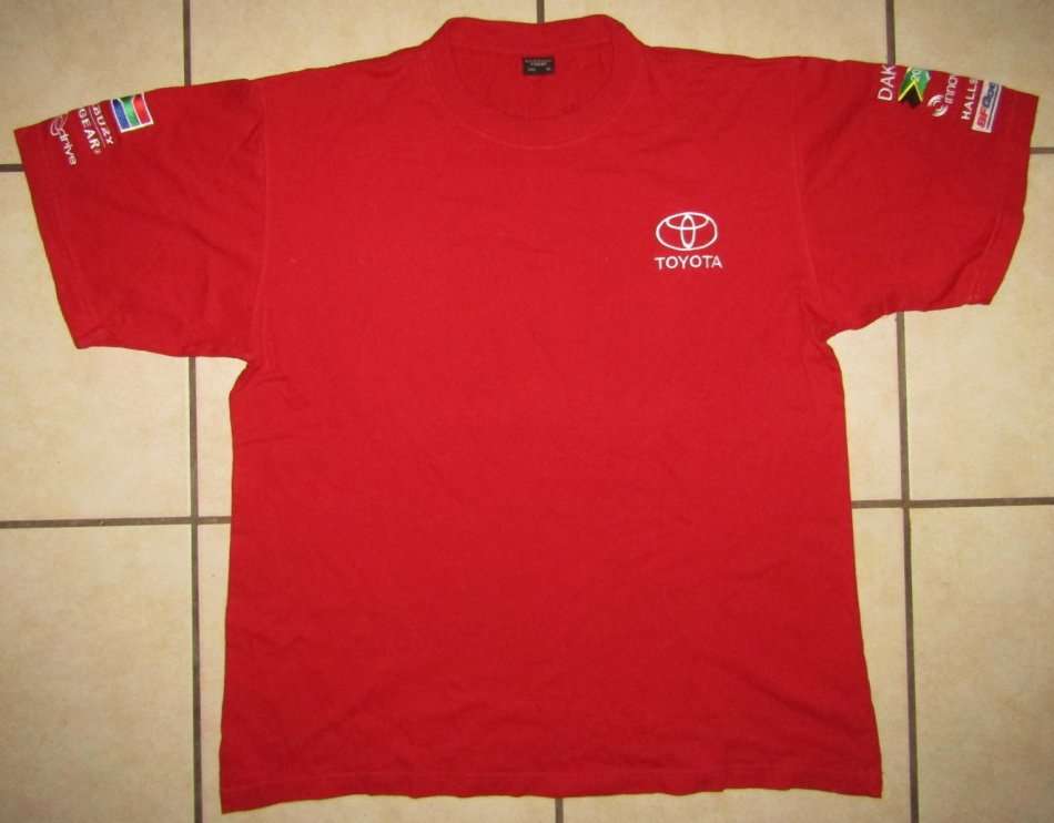 2012 Toyota Dakar Rally Racing Shirt