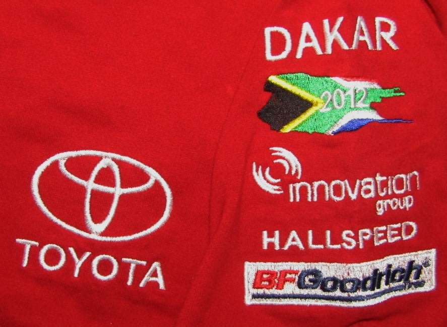 2012 Toyota Dakar Rally Racing Shirt