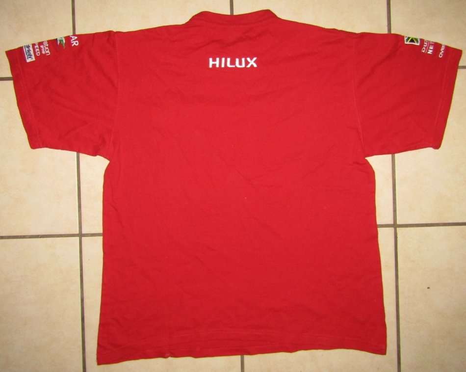 2012 Toyota Dakar Rally Racing Shirt