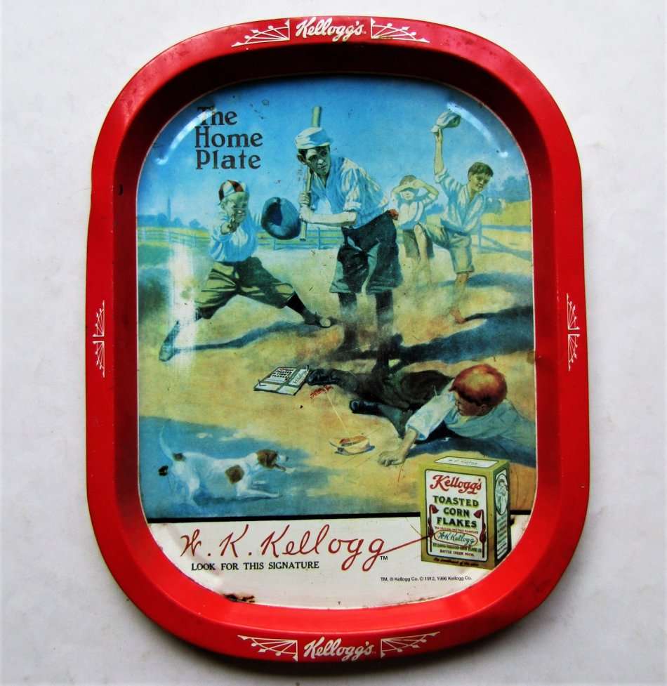 Kellogg`s Metal Tray from 1996