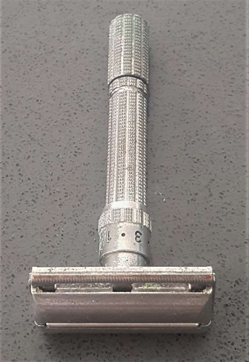 Vintage Gillette Made in USA Adjustable Safety Razor