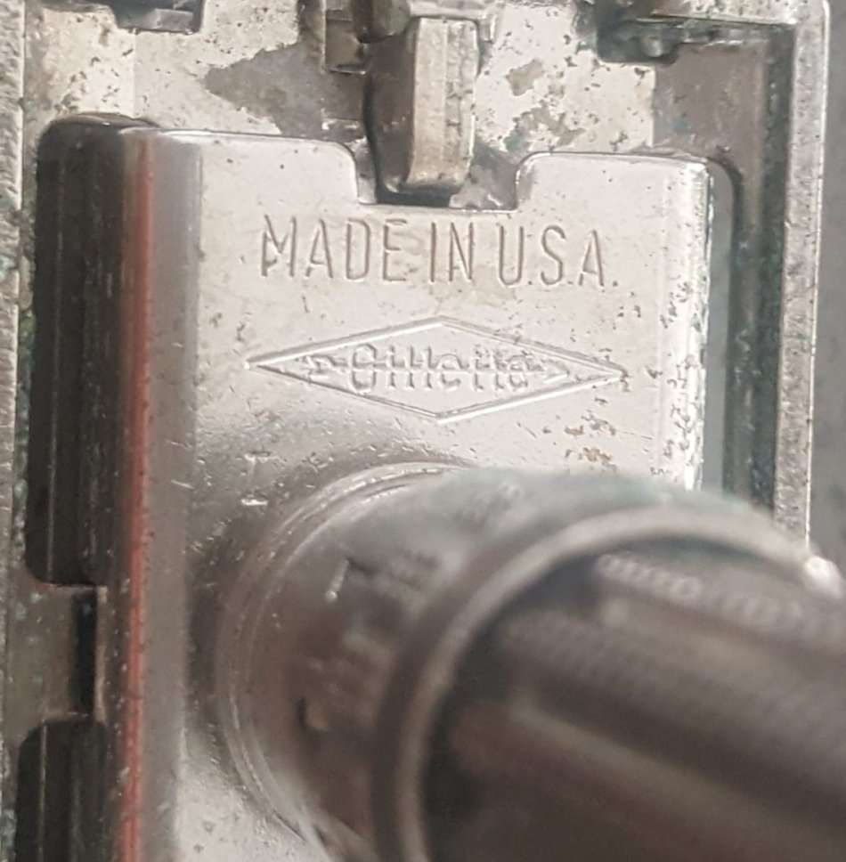 Vintage Gillette Made in USA Adjustable Safety Razor