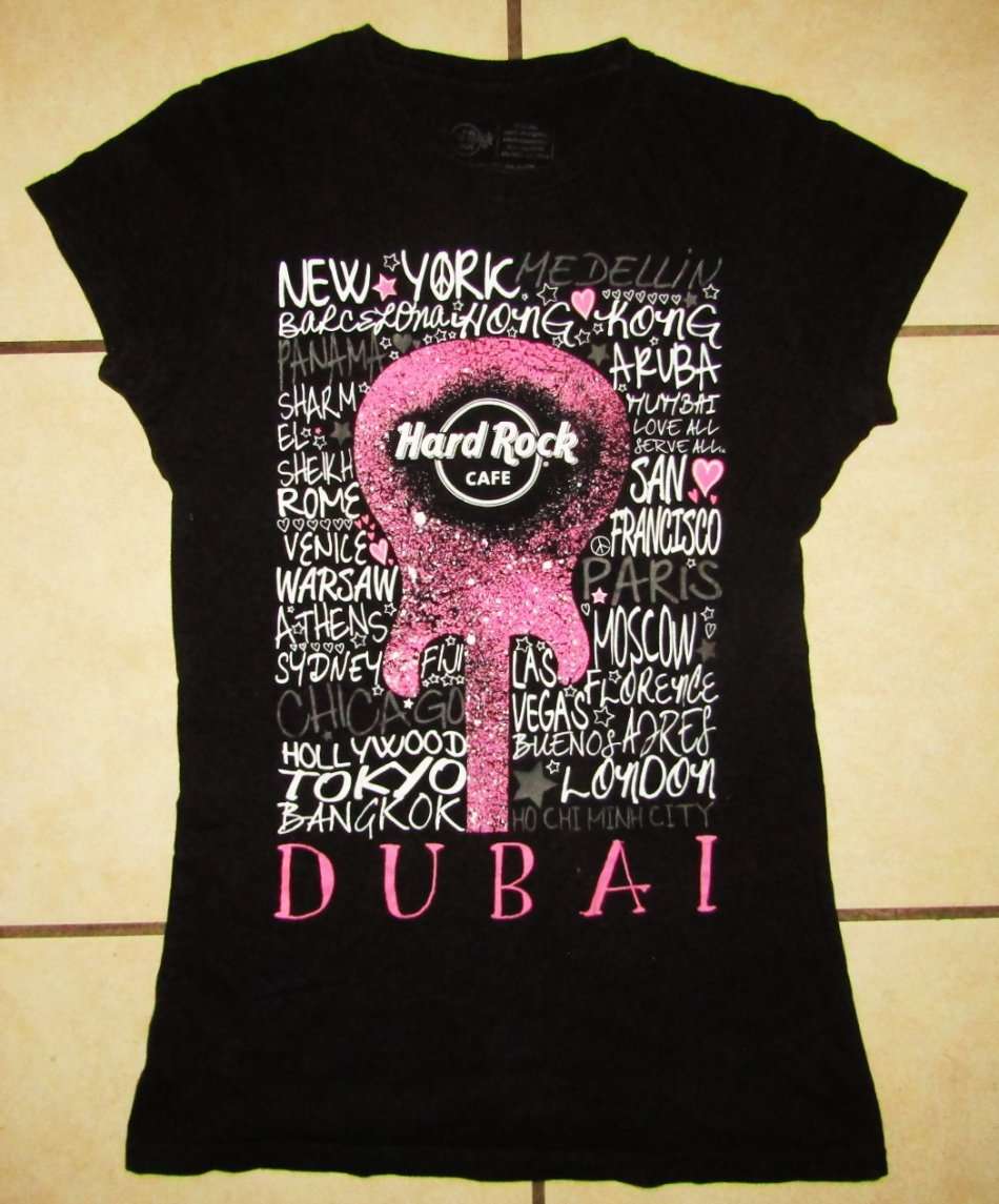 Hard Rock Cafe - Dubai - Ladies Shirt