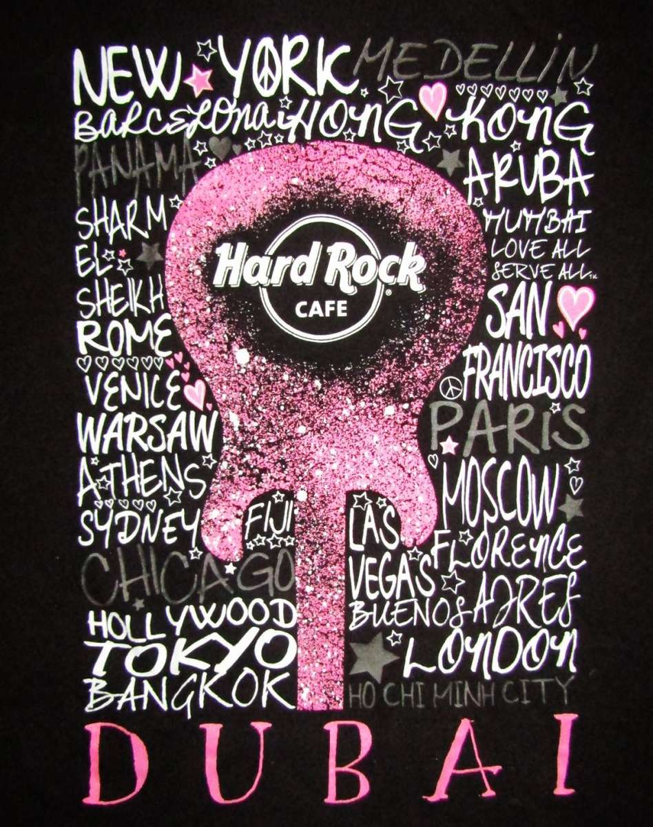 Hard Rock Cafe - Dubai - Ladies Shirt