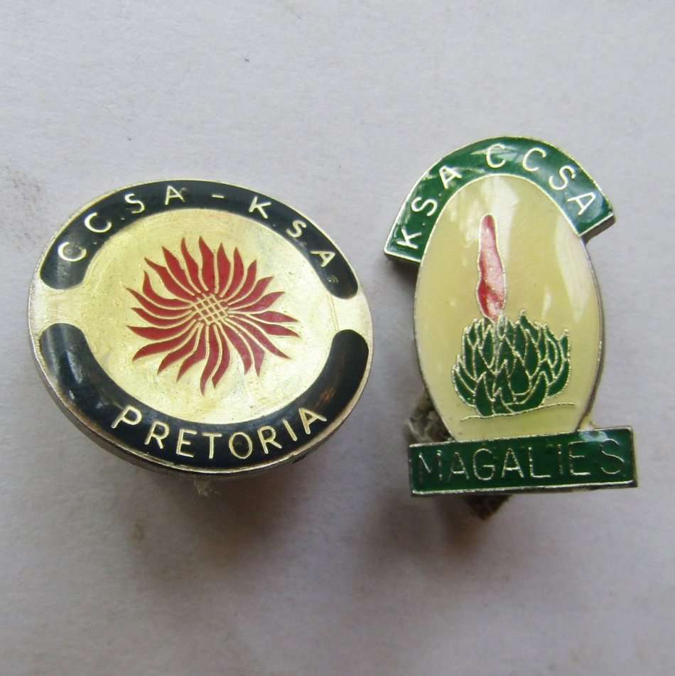 Old Pretoria and Magalies Caravan Club Lapel Pin Badges