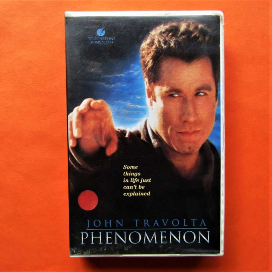 Phenomenon - John Travolta - Movie VHS Tape (1996)