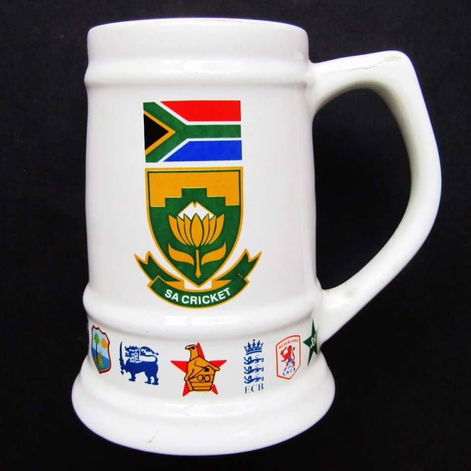 2003 World Cup SA Cricket Beer Mug