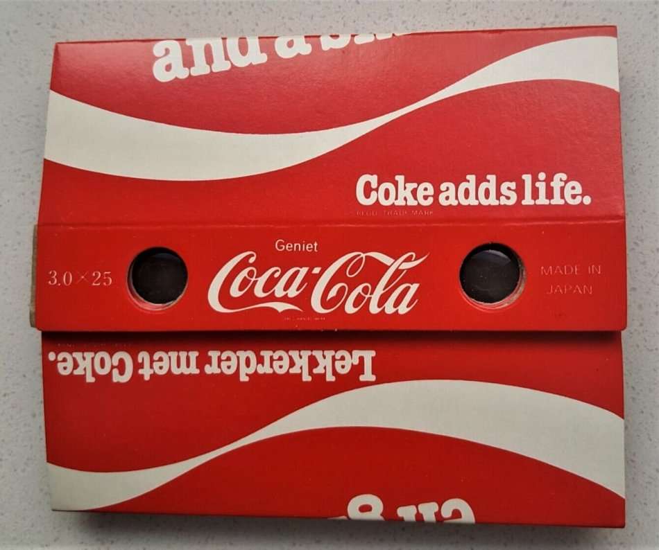 Made in Japan 3.0 x 25 Coca Cola Binoculars