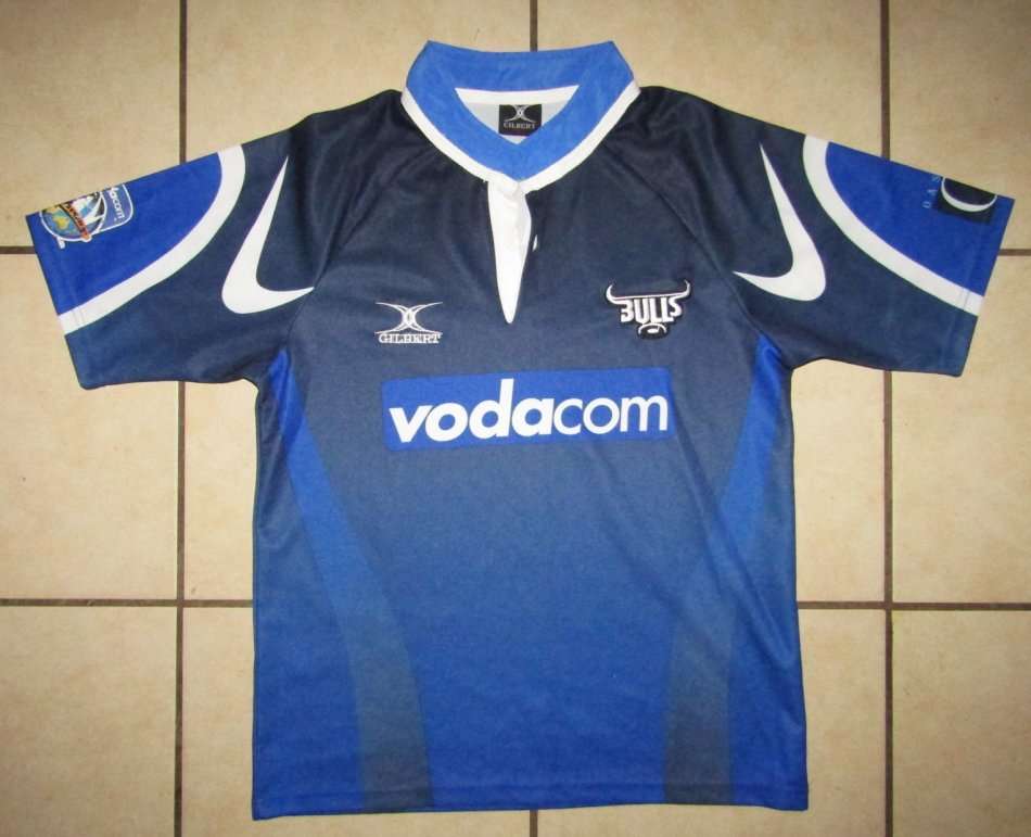 Bulls Super 14 Gilbert Rugby Jersey - Small Size