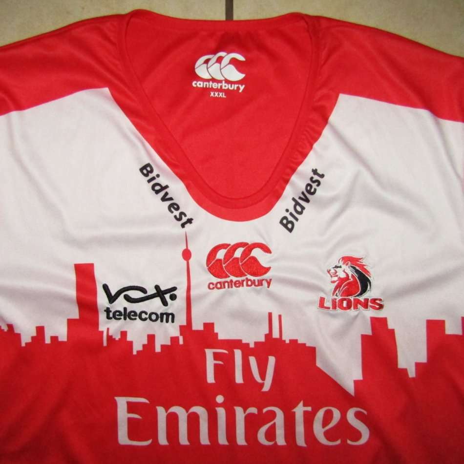 Old Emirates Lions Super Rugby Jersey