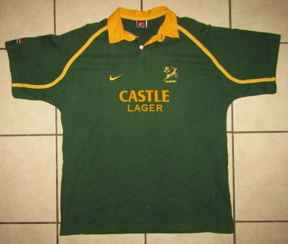 Old Nike Springbok Rugby Jersey