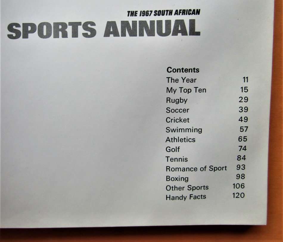1967 South African Sports Annual