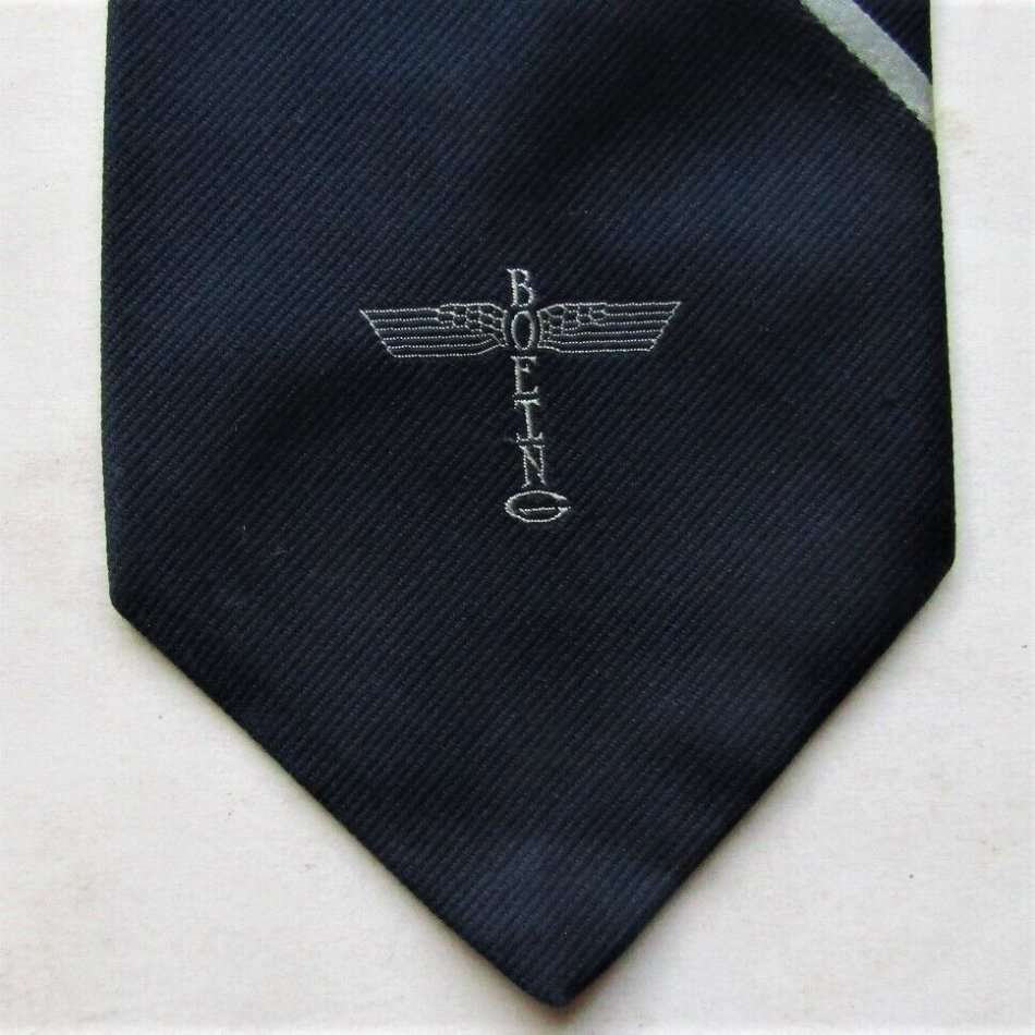 Old Boeing Aviation Neck Tie