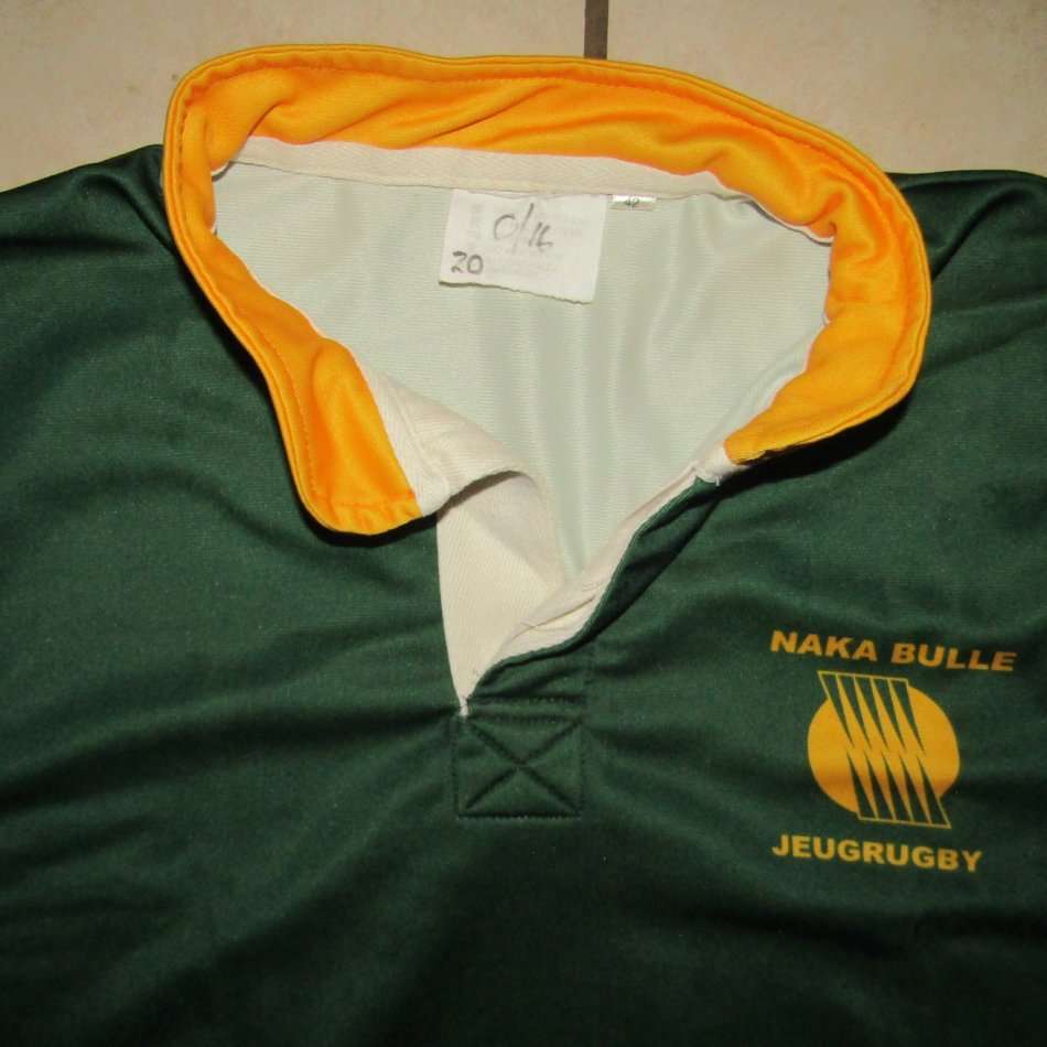 Old Naka Bulle Number 20 Players Rugby Jersey