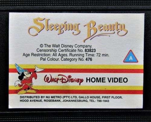 Sleeping Beauty - Walt Disney Classic - VHS Tape