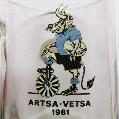 1981 Round Table Pretoria Rugby Mug