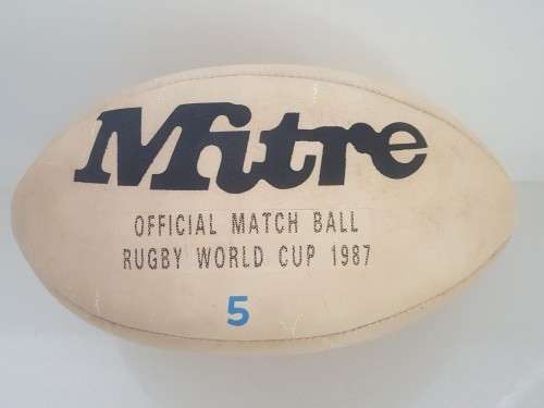 1987 Rugby World Cup Mitre Official Match Ball