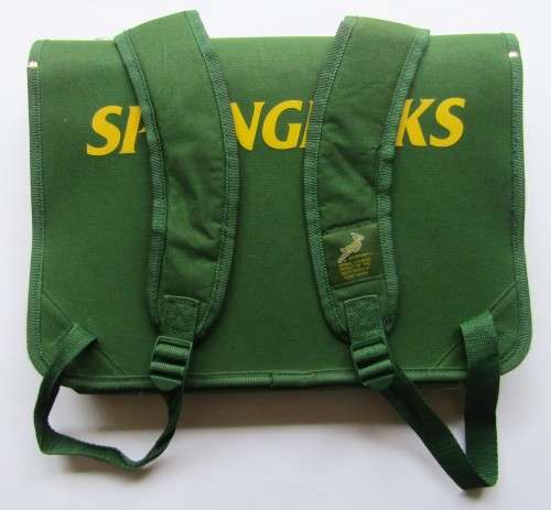 Green Springbok Rugby Suitcase
