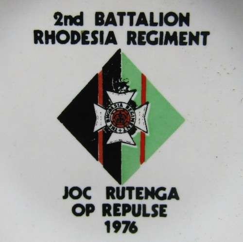1976 Rhodesia Regiment Operation Repulse Ashtray