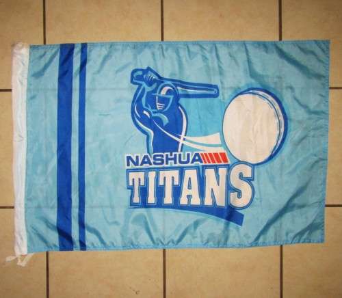 Old Nashua Titans Cricket Flag