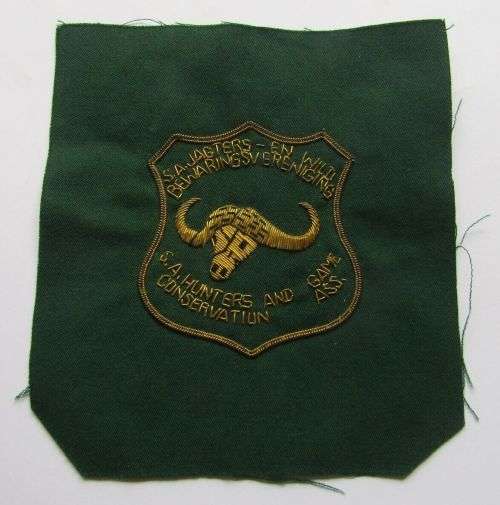 Old SA Hunters and Game Conservation Association Cloth Badge