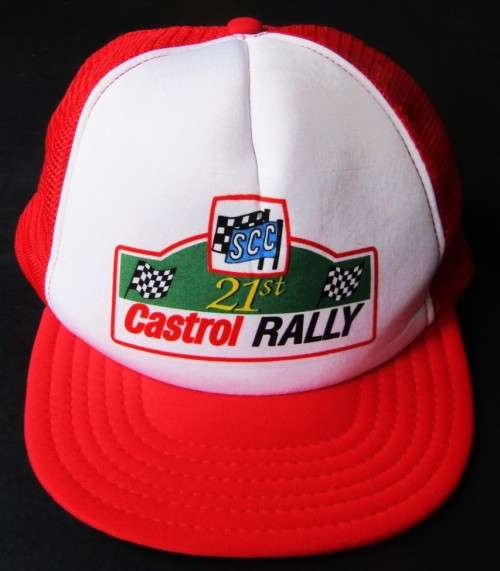 Old SCC 21st Castrol Rally Cap