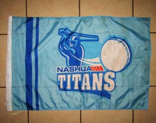 Old Nashua Titans Cricket Team Flag