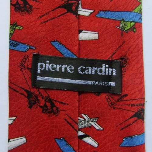Pierre Cardin Paris Designer Aircraft Neck Tie