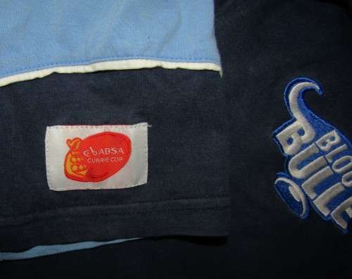 Old Blou Bulle Absa Currie Cup Rugby Shirt - Small Size