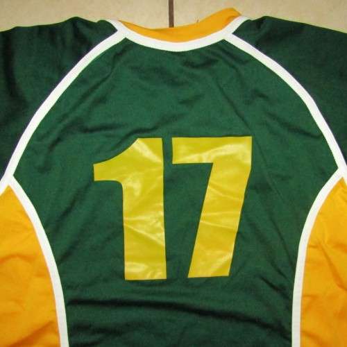 Old Naka Bulle Number 17 Players Rugby Jersey