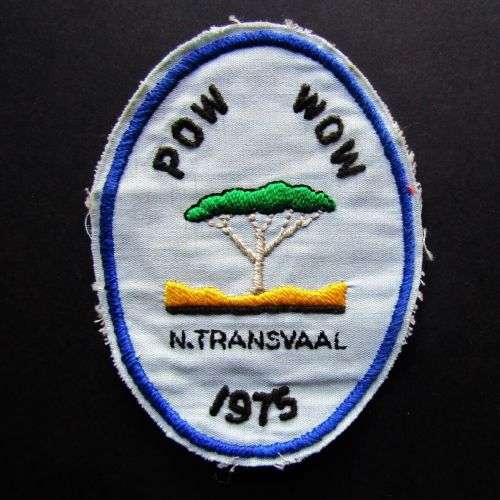 1975 Northern Transvaal Pow Wow Boy Scouts Patch Badge