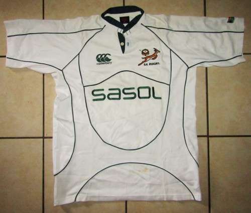 Number 8 Player Springbok Rugby Jersey