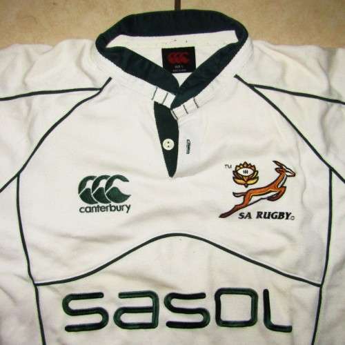 Number 8 Player Springbok Rugby Jersey