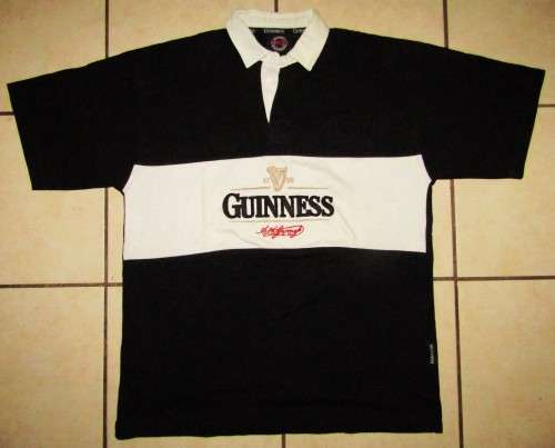 Old Guinness Rugby Jersey - XL Size