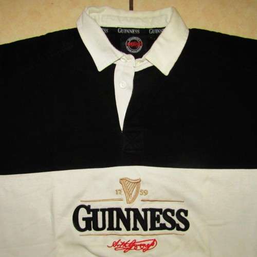 Old Guinness Rugby Jersey - XL Size
