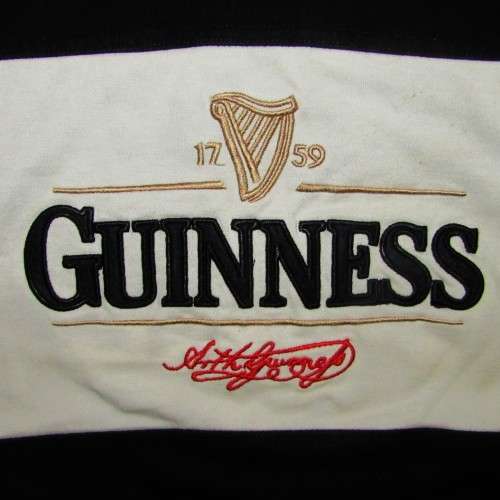 Old Guinness Rugby Jersey - XL Size