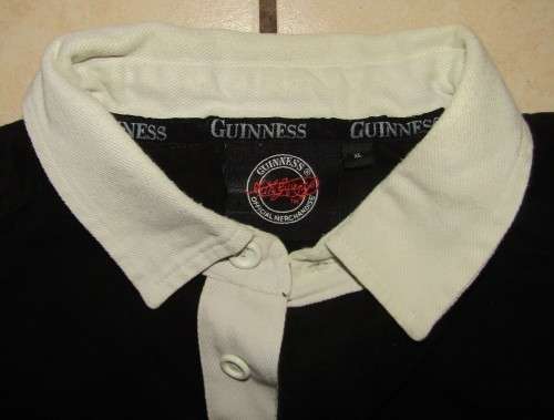 Old Guinness Rugby Jersey - XL Size