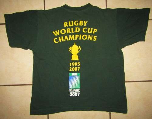 2007 Springbok Rugby World Cup Champions T-Shirt
