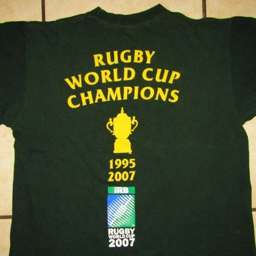 2007 Springbok Rugby World Cup Champions T-Shirt