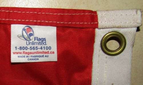 Old Canada Country Flag