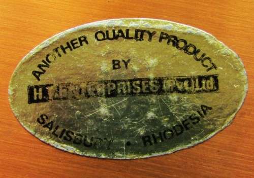 SADF Border War Eastern Caprivi Strip Copper Ashtray