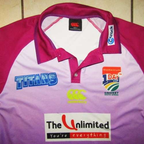 Titans 1 Day Cup - Farhaan Behardien - Players Cricket Jersey
