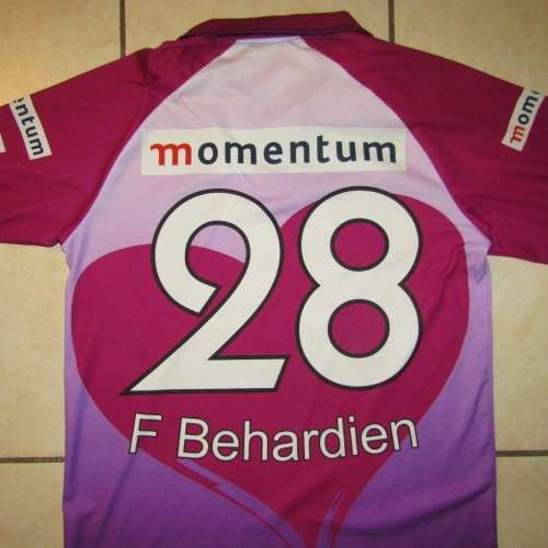 Titans 1 Day Cup - Farhaan Behardien - Players Cricket Jersey