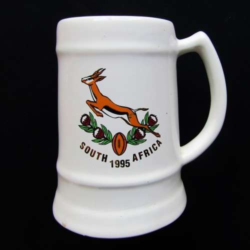 1995 Springbok Rugby Beer Mug